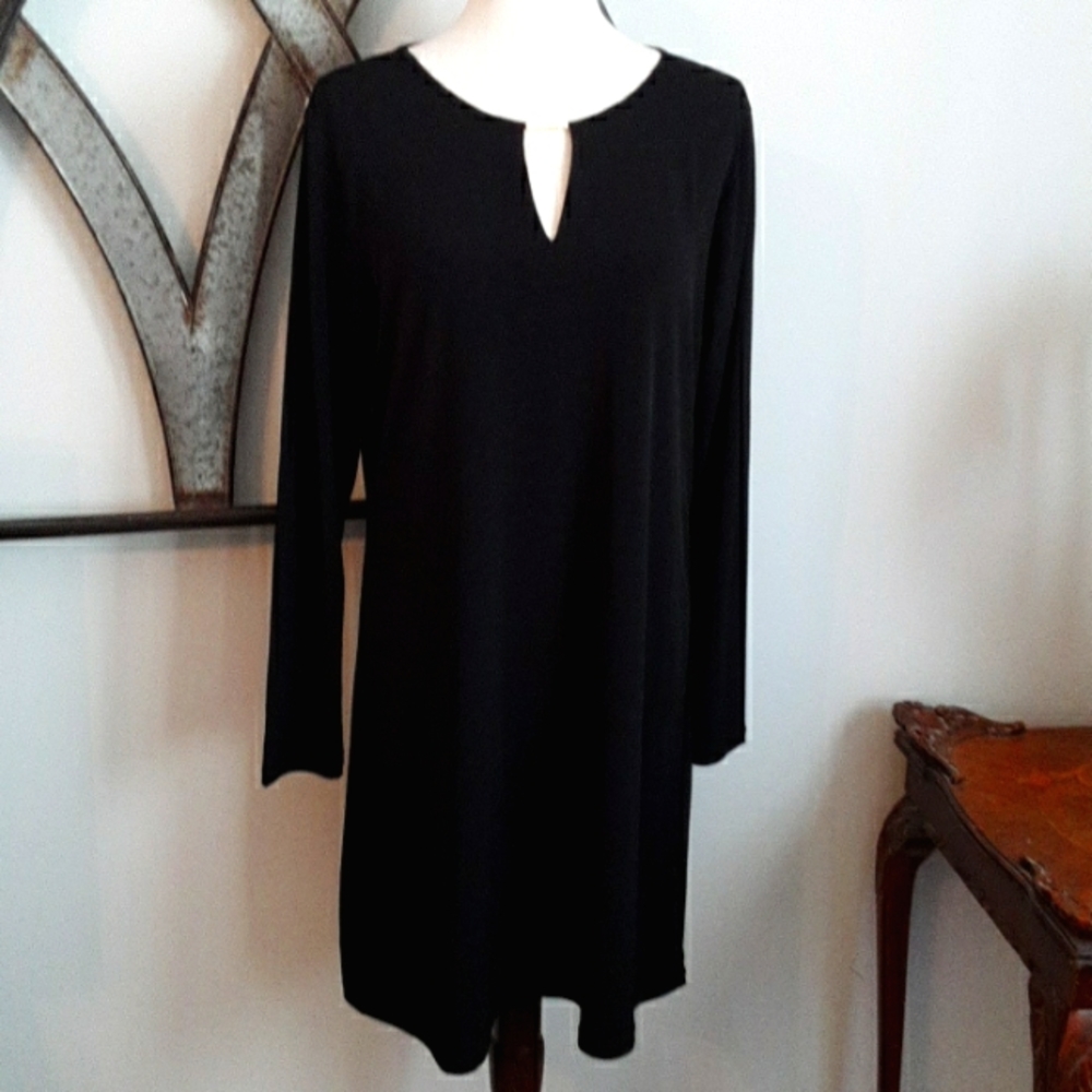 MICHAEL Michael Kors Black Long Sleeve Dress